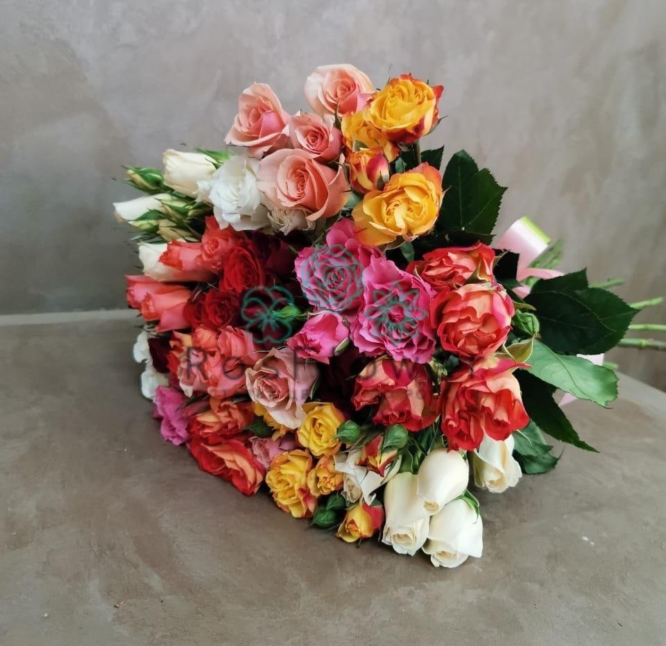 Букет цветов из: Розы в Знаменское Одинцовского района