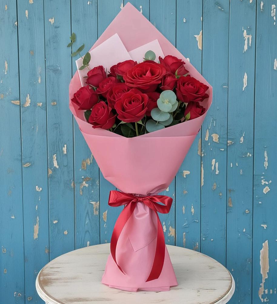 Букет цветов из: Розы в Знаменское Одинцовского района