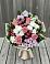 Букет цветов из: Альстромерии, Гвоздики, Розы и Хризантемы в Знаменское Одинцовского района