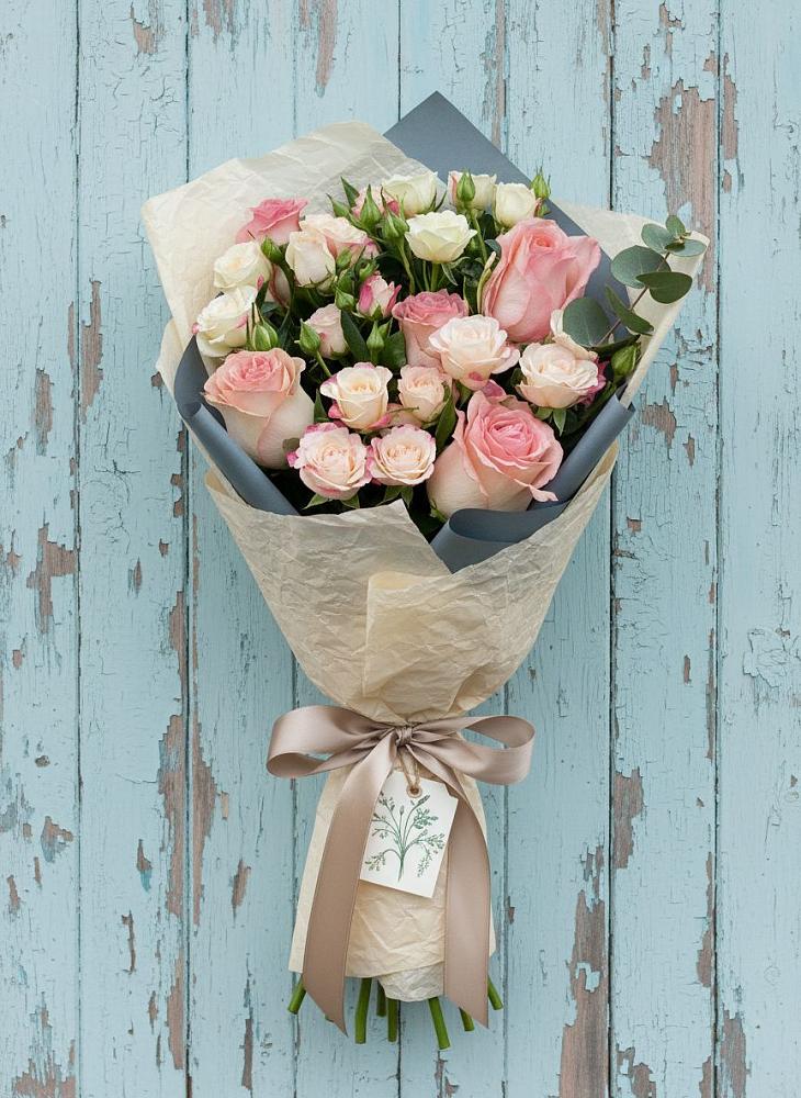 Букет цветов из: Розы в Знаменское Одинцовского района