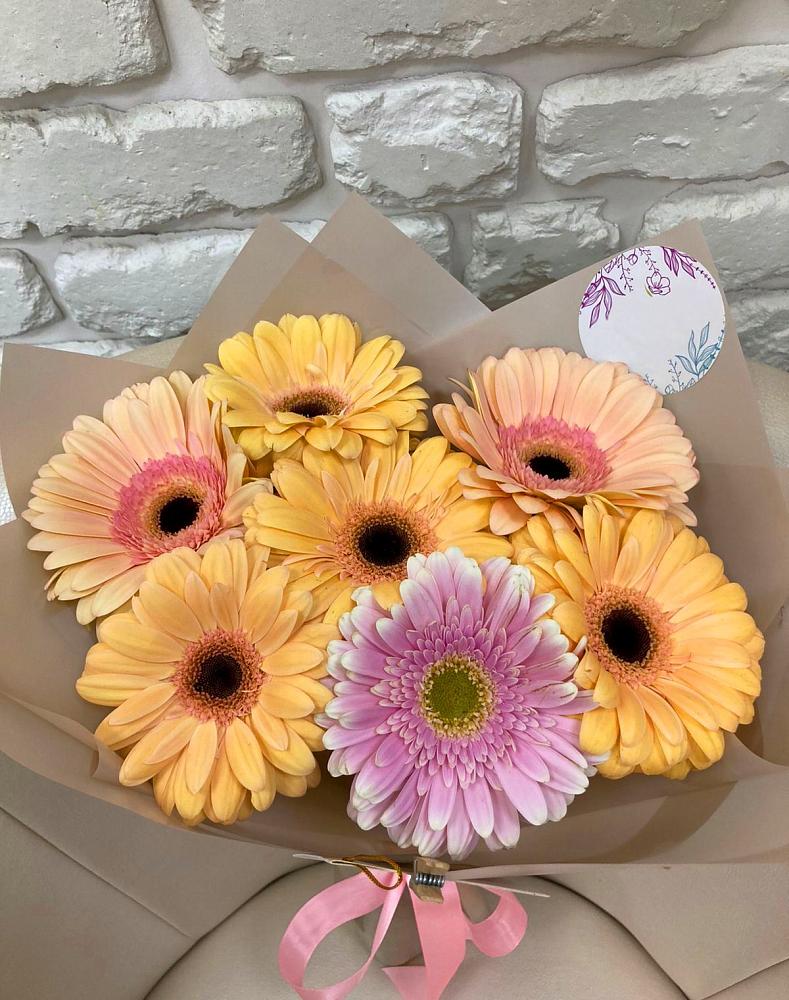 Букет цветов из: Герберы в Знаменское Одинцовского района