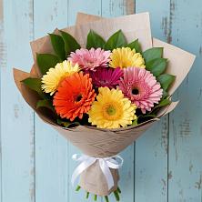 Букет цветов из:  Герберы в Знаменское Одинцовского района