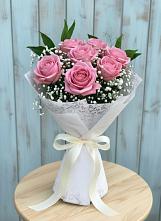 Букет цветов из:  Розы в Знаменское Одинцовского района