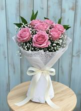 Букет цветов из:  Розы в Знаменское Одинцовского района