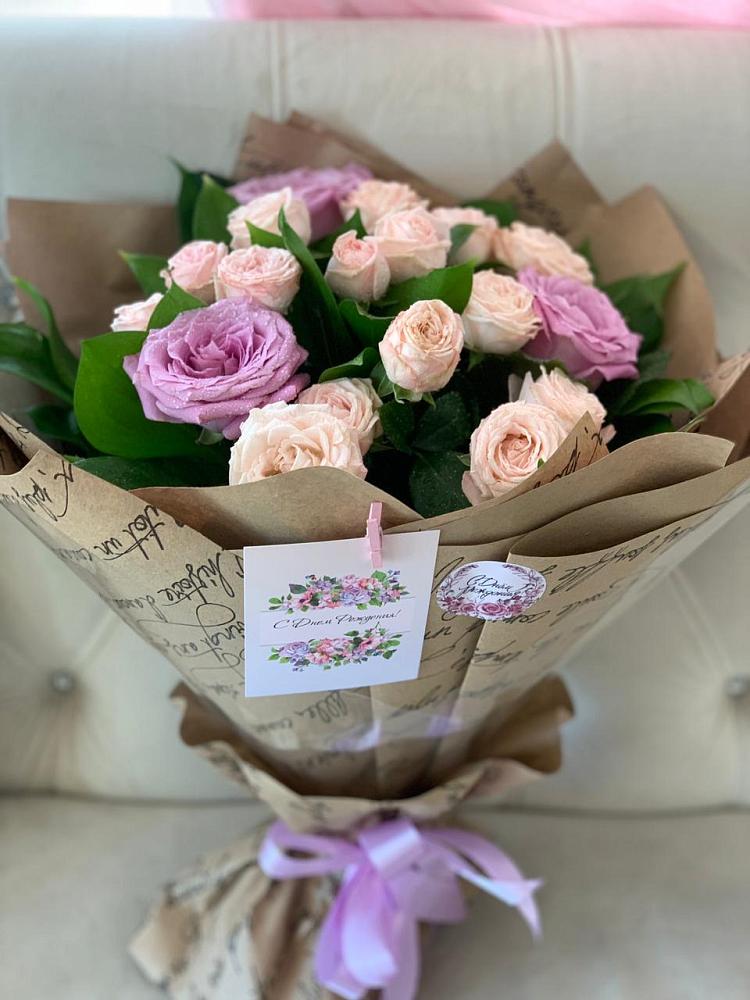 Букет цветов из: Розы в Знаменское Одинцовского района