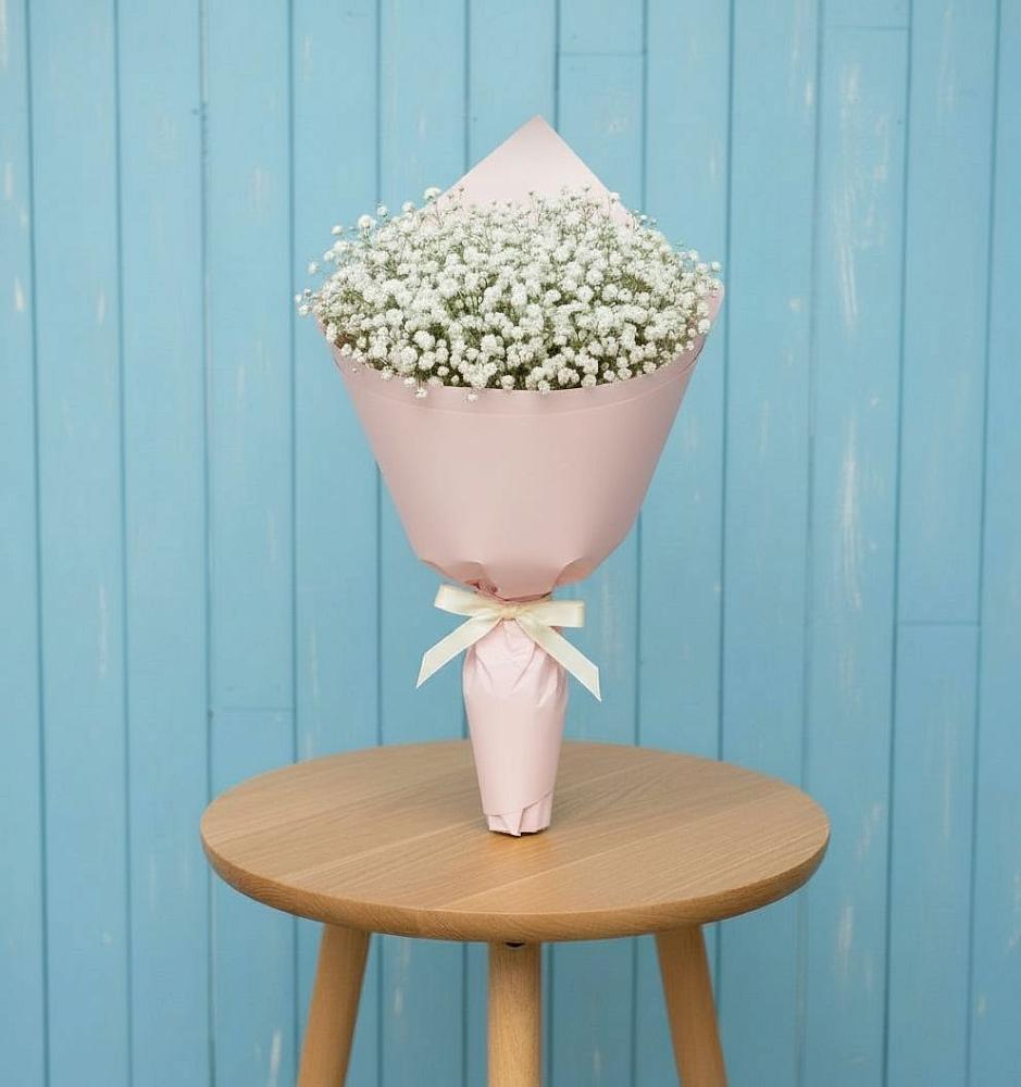 Букет цветов из: Гипсофила в Знаменское Одинцовского района