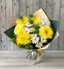 Букет цветов из:  Хризантемы в Знаменское Одинцовского района