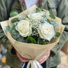 Букет Нежные грёзы в Знаменское Одинцовского района Букет цветов из: Розы в Знаменское Одинцовского района