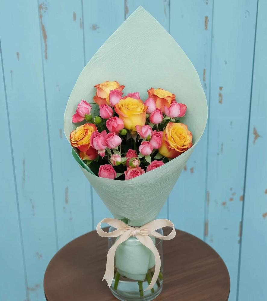 Букет цветов из: Розы в Знаменское Одинцовского района