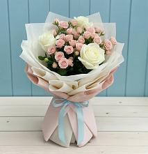 Букет цветов из:  Розы #REPLACE_PRED# Знаменское Одинцовского района