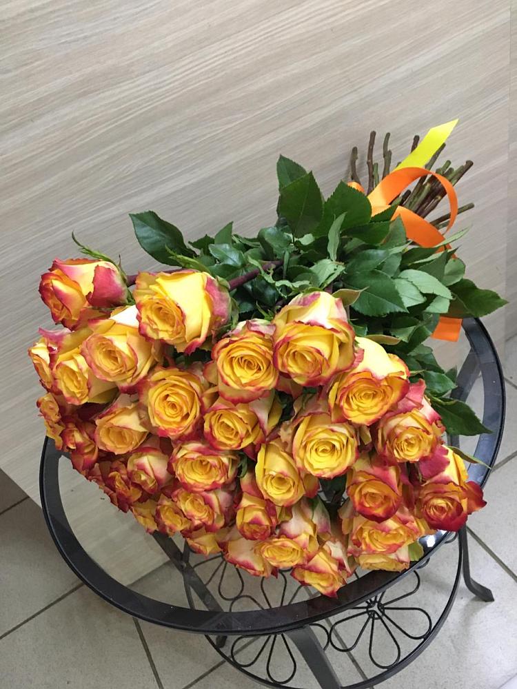 Букет Желтые розы в Знаменское Одинцовского района