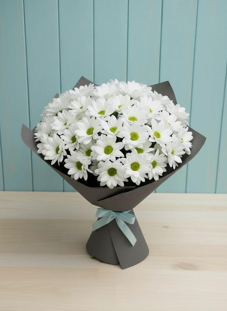 Букет цветов из: Хризантемы в Знаменское Одинцовского района