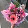 Букет цветов из: Розы, Герберы и Хризантемы в Знаменское Одинцовского района