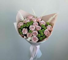 Букет цветов из:  Розы и Хризантемы #REPLACE_PRED# Знаменское Одинцовского района