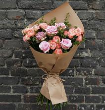 Букет цветов из:  Розы в Знаменское Одинцовского района