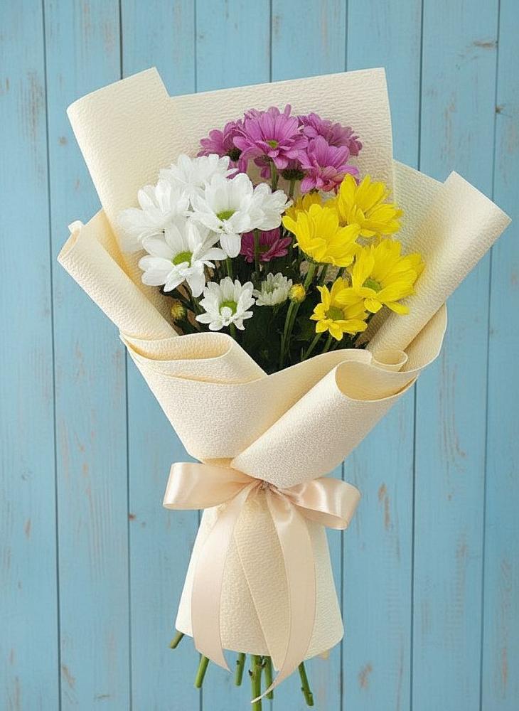 Букет цветов из: Хризантемы в Знаменское Одинцовского района