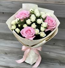 Букет цветов из:  Розы в Знаменское Одинцовского района
