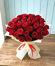 Букет 29 Красных роз в Знаменское Одинцовского района
