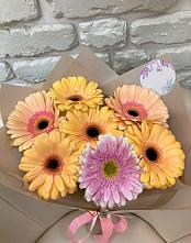 Букет цветов из:  Герберы #REPLACE_PRED# Знаменское Одинцовского района