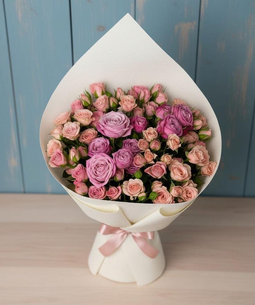 Букет цветов из: Розы в Знаменское Одинцовского района