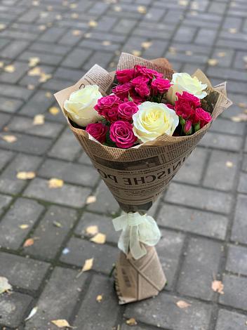 Букет цветов из: Розы в Знаменское Одинцовского района