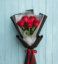 Букет цветов из:  Розы в Знаменское Одинцовского района