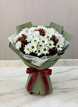 Букет цветов из:  Хризантемы в Знаменское Одинцовского района