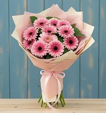 Букет цветов из:  Герберы в Знаменское Одинцовского района